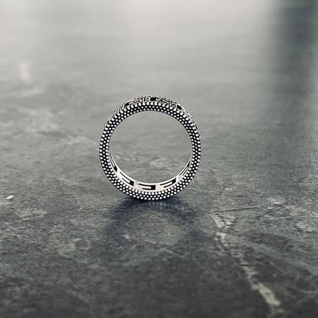 新品 gucci 2023aw “square G” silver ring 22号