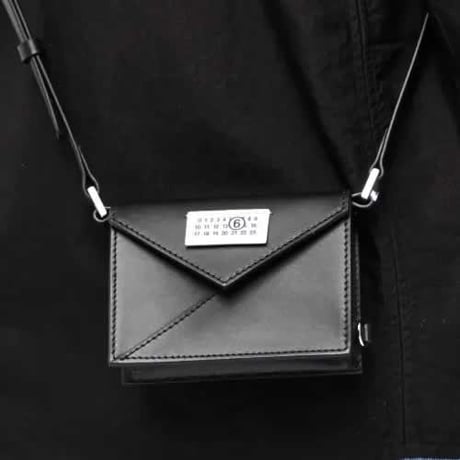 【国内正規】新品 mm6 maison margiela leather shoulder bag