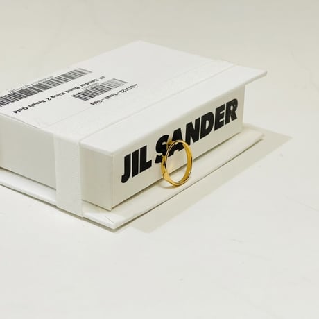 新品 jilsander 2022aw gold ring L(25号