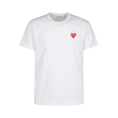 新品 play comme des garcons tops white L