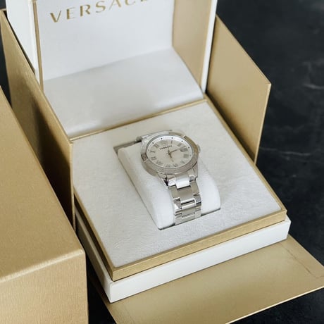 新品 versace 2022aw greca dress watch