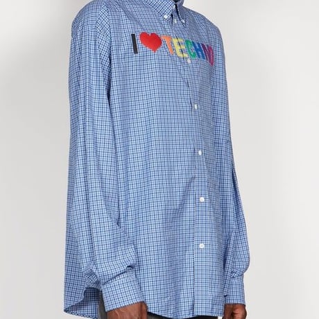 新品 balenciaga 2019ss over size shirt 39