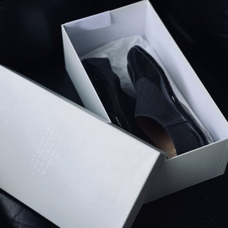 新品 maison margiela 2020aw tabi leather loafer