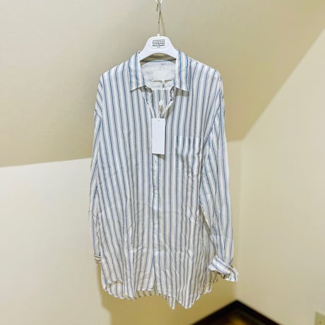 新品 maison margiela "白タグ” sheer shirt
