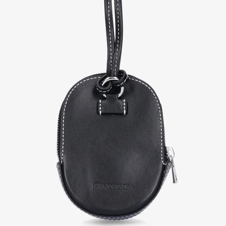 新品 jw anderson leather cap bag black