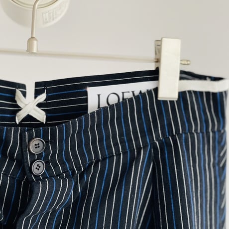 新品 loewe 2022ss fisherman pants stripe S