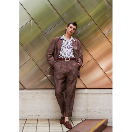 新品 needles 2023ss leather tassel loafer brown