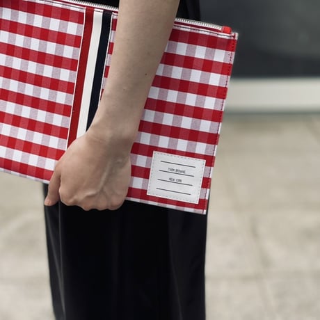 新品 thom browne 2020 made in Flance clutch bag