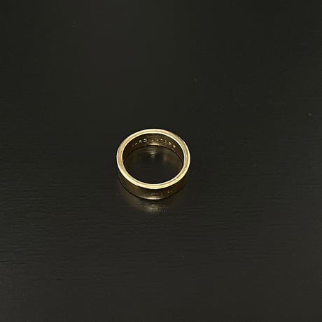 新品 2020ss marc jacobs 1st line ring gold 12号