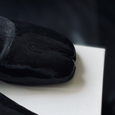 新品 maison margiela 2020aw tabi leather loafer