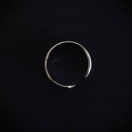 【more price down】factory sample silver 925 curve ring
