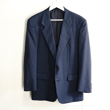 yves saint laurent set up suit navy blue