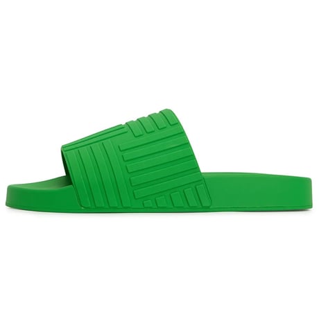 新品 bottega veneta parakeet green sandals 43