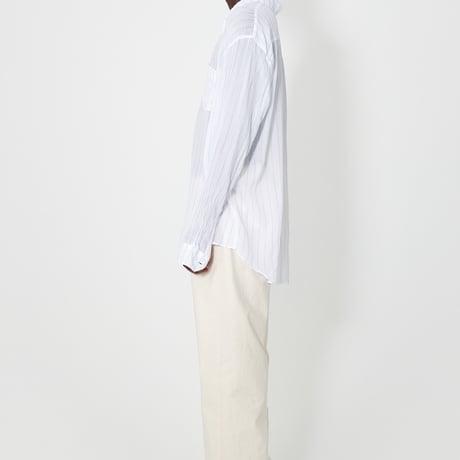 新品 our legacy 2023 stripe semi sheer over size shirt 48