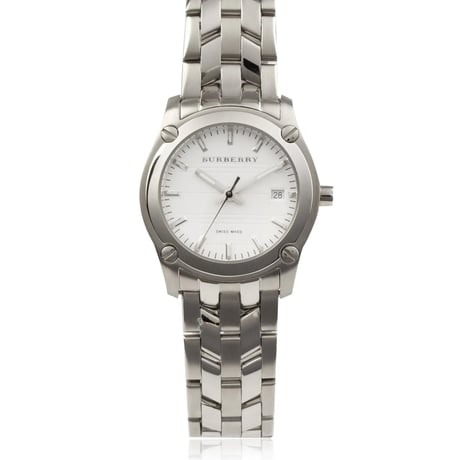 burberry check dress watch