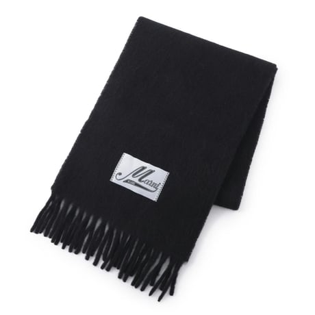 新品 marni alpaca muffler black