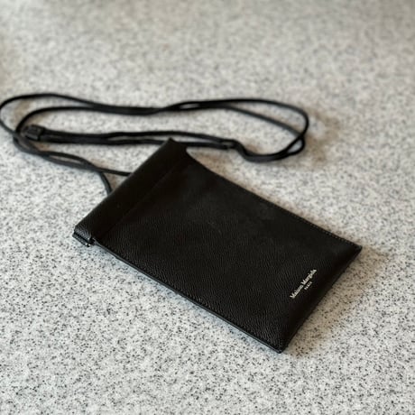 maison margiela leather shoulder pouch