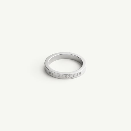 新品 mm6 maison margiela 2024aw number logo ring 16号