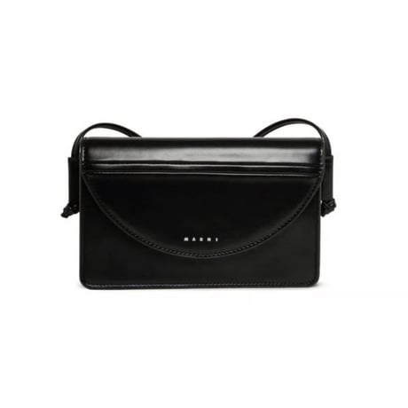 新品 marni signature logo shoulder bag