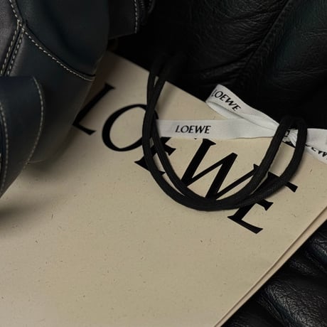 loewe leather bag "anton" + shopping bag