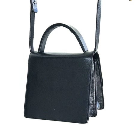 jilsander leather shoulder bag