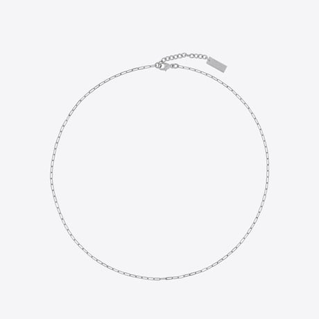 新品 saint laurent 2025 necklace silver