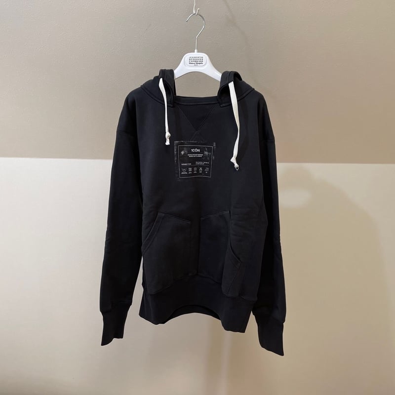 新品 maison margiela 1CON logo hoodie 48 | requality
