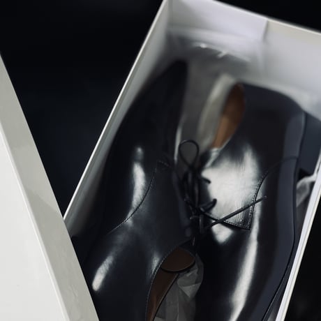 新品 maison margiela 2021ss leather dress shose 41