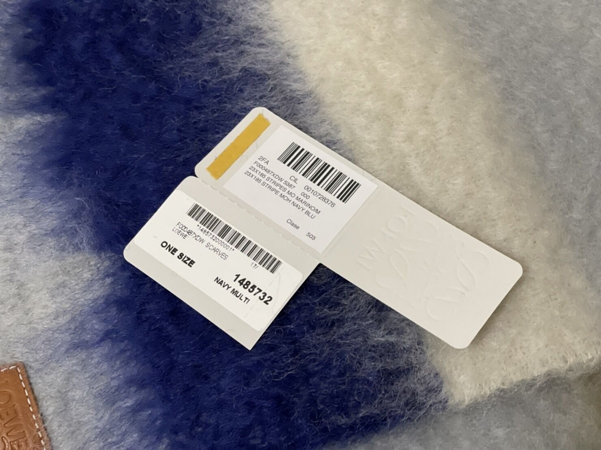新品 loewe 2022aw moher muffler | requality