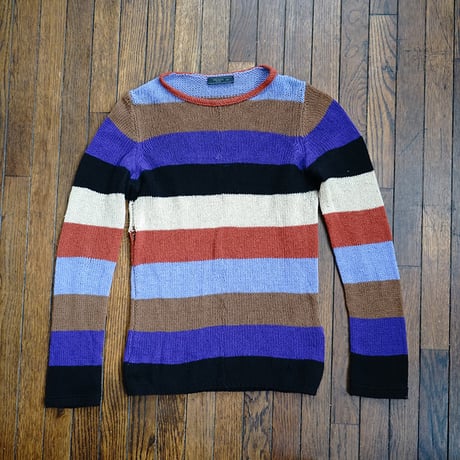 prada 2015aw multi color knit