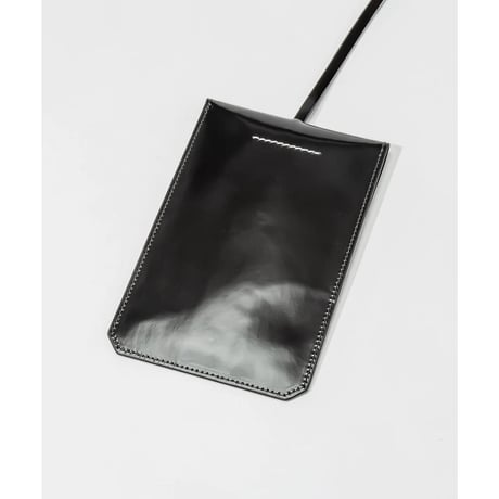 新品 mm6 maison margiela leather shoulder bag