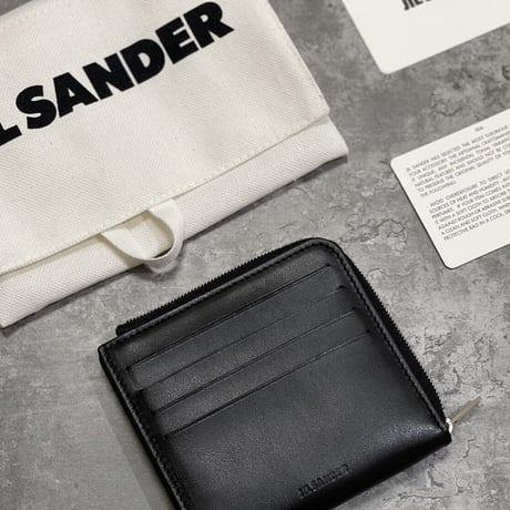 新品 jilsander leather wallet