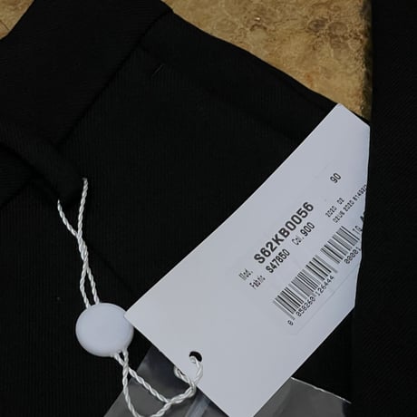 新品 mm6 maison margiela 2020aw white leather pach trousers