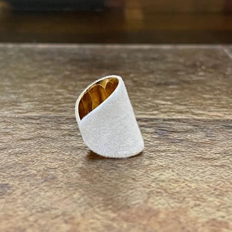 新品 mm6 maison margiela 2019aw white ring gold