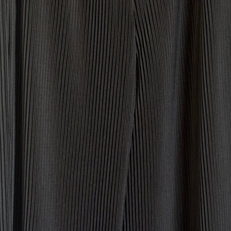 factory sample pleats wide black pants