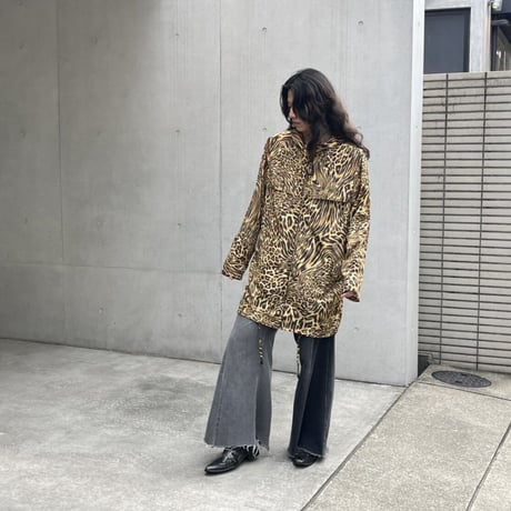 新品 maison margiela 2020aw leopard ove size coat