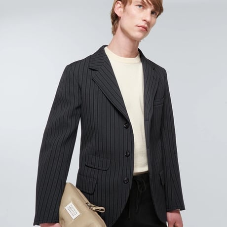 mason margiela stripe jacket