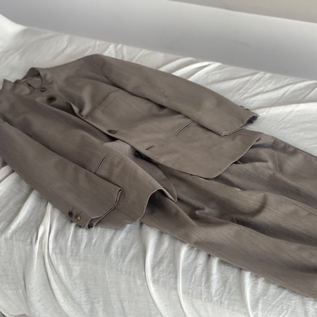 issey miyake mao color set up suit