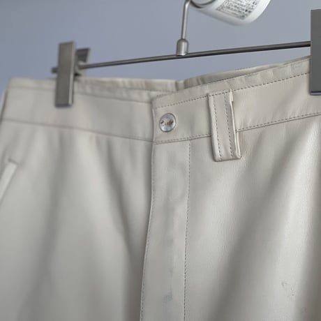 jilsander 2021aw leather pants