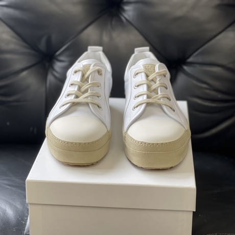 新品 maison margiela 2021ss platform leather sneakers 43