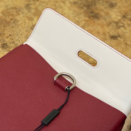 新品 burberry 2021ss leather clutch bag