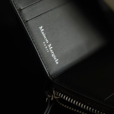 【国内正規】新品 maison margiela leather wallet black