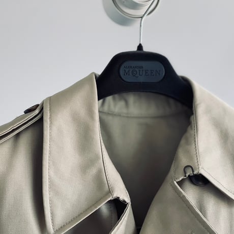 alexander mcqueen trench coat 46