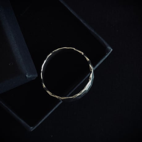 【more price down】factory sample silver 925 hammer finish ring 16号