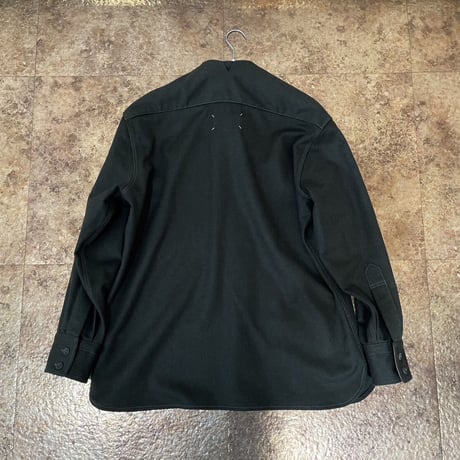 新品 maison margiela ”白タグ” 2022ss over size green jacket