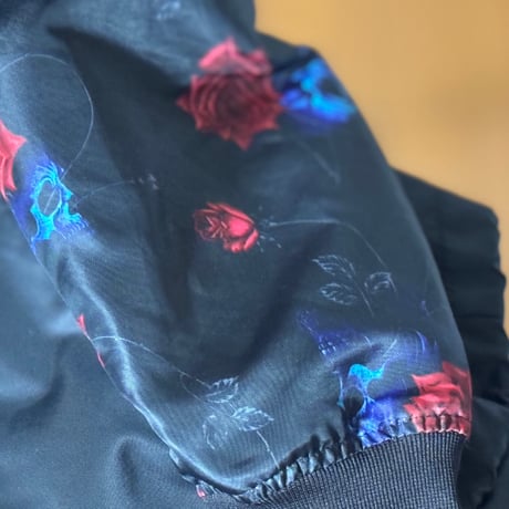 yohji yamamoto skull rose logo jacket