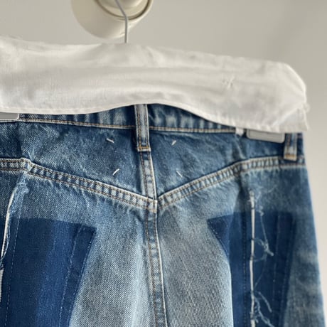 maison margiela "再構築" denim pants