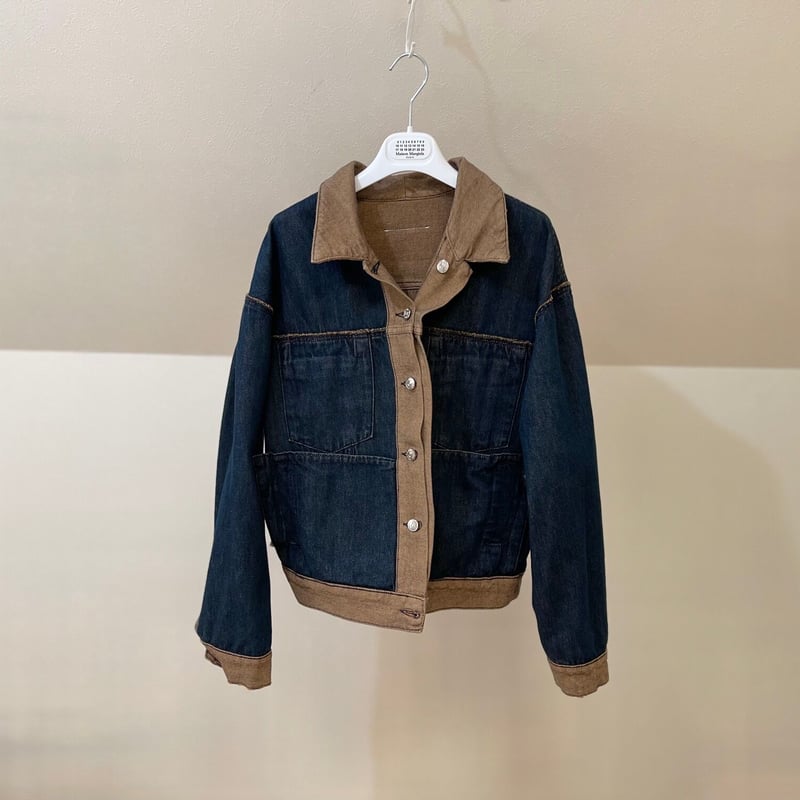 新品 mm6 maison margiela 2020aw reversible denim