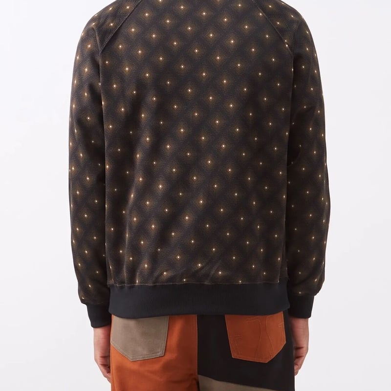 新品 needles 2022aw jacquard track jacket black S