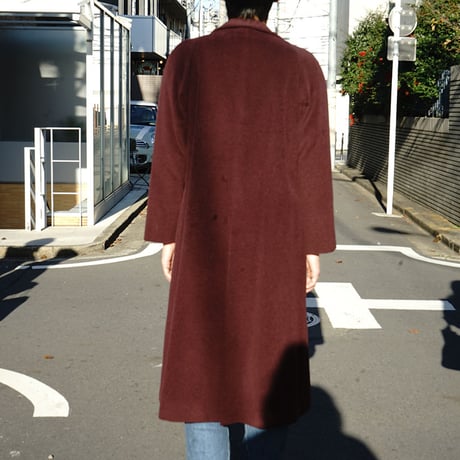 vintage allegri Chesterfield coat red